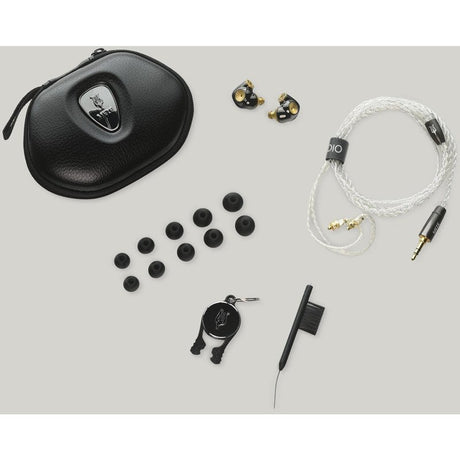 MEZE Advar audiophile fülhallgató, fekete színben - 4