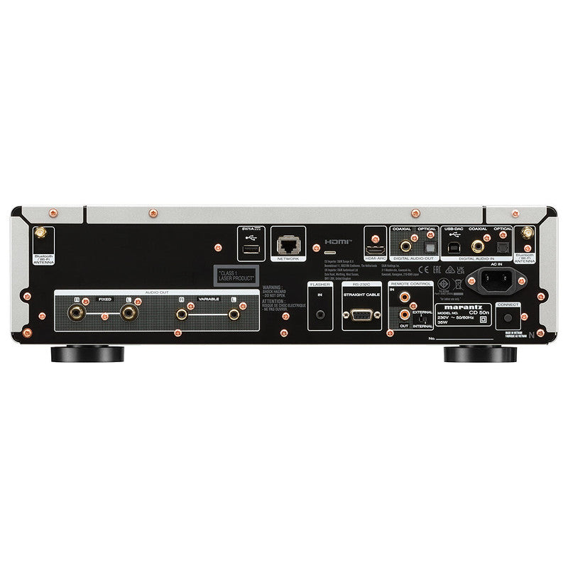 Marantz CD 50 CD + Hálózati lejátszó, silver gold - 2