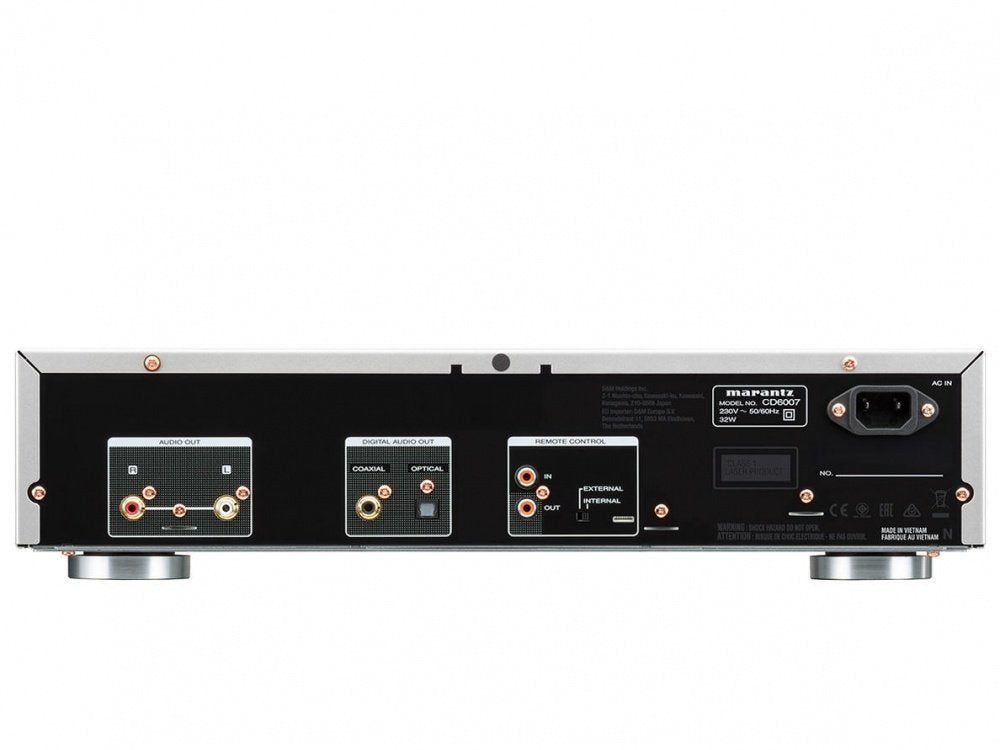 Marantz CD6007 CD lejátszó, ezüst színben - 2