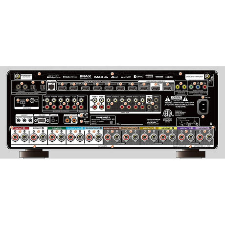 Marantz Cinema 40  házimozi rádióerősítő, fekete színben - 3