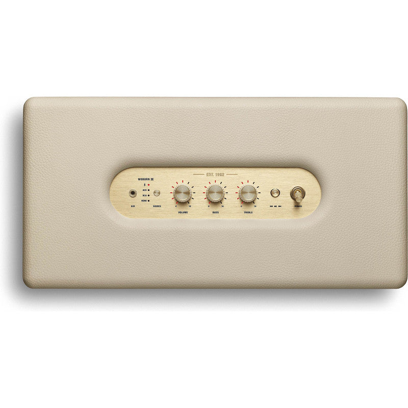 Marshall Woburn III Bluetooth hangszóró, krém - 3