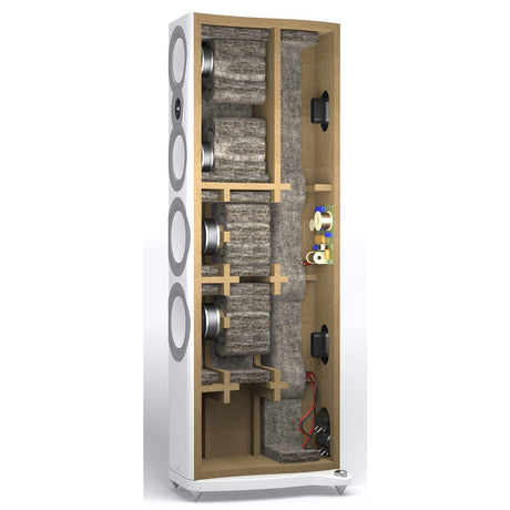 Mission ZX-5 álló hangfal, lakk fekete - 4