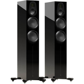 Monitor Audio Gold 300 6G álló hangfal, magasfényű fekete