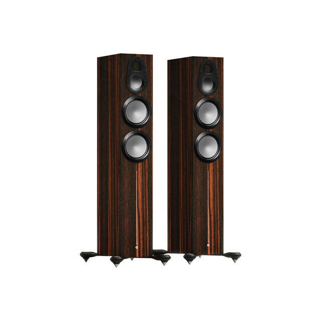 Monitor Audio Gold 300 6G álló hangfal,  macassar (ébenfa)