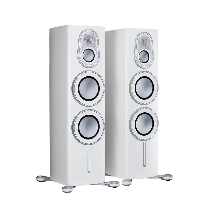 Monitor Audio Platinum 300 3G álló hangfal, szatén fehér