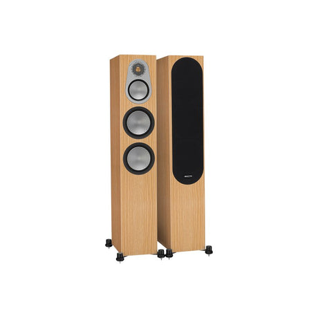 Monitor Audio Silver 300 (7G) állóhangfal, natur színben