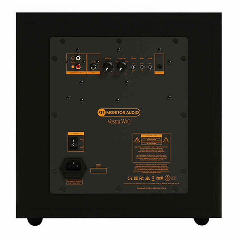 Monitor Audio Vestra W10 mélyláda, fekete - 2