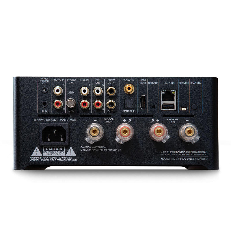 NAD M10 V3 BluOS Streaming erősítő - 3