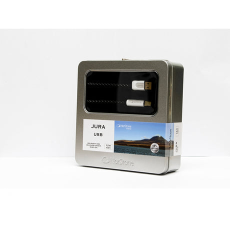NorStone Jura USB A-B ezüstözött összekötő kábel  0,75m - 4