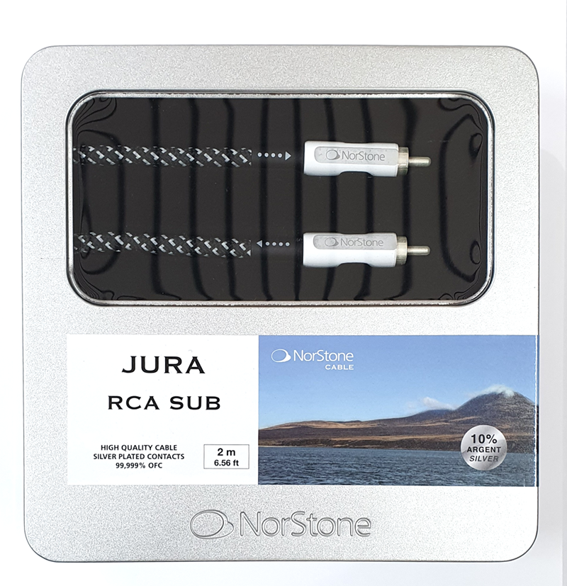 NorStone Jura subwoofer kábel, 2m - 2