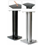 Norstone Stylum 2 hangfal állvány 600 mm, fekete színben - 2