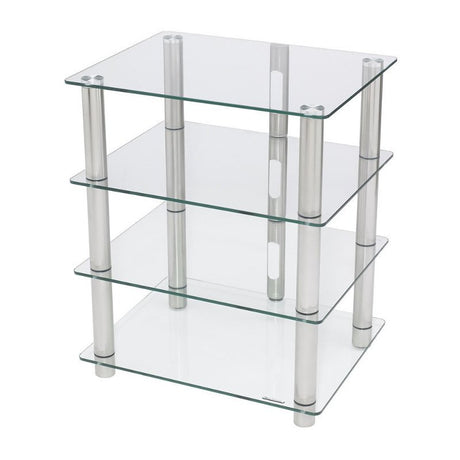 Norstone Epur 4 hifi állvány, ezüst