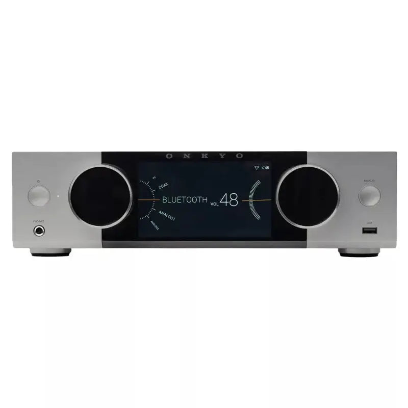 ONKYO MUSE Y-40 hálózati zenelejátszó és integrált nagyteljesítményű erősítő, ezüst