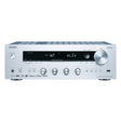Onkyo TX-8270 DAB + hálózatképes sztereó rádióerősítő, ezüst színben
