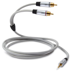 QED Performance 2 3,5 mm jack – RCA kábel