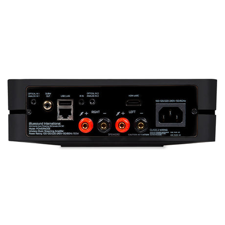 Bluesound Powernode hálózatos sztereó erősítő fekete színben - 2