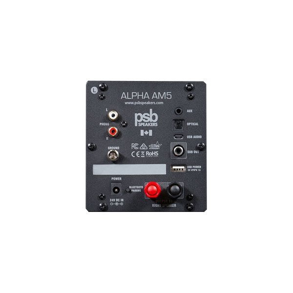 PSB Alpha  AM5 aktív hangsugárzó, fekete - 2