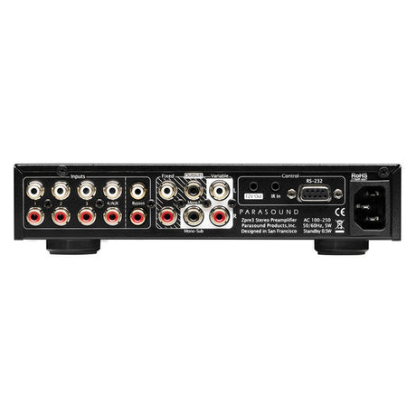 Parasound Zpre3 fél rack szélességű sztereó előerősítő - 3