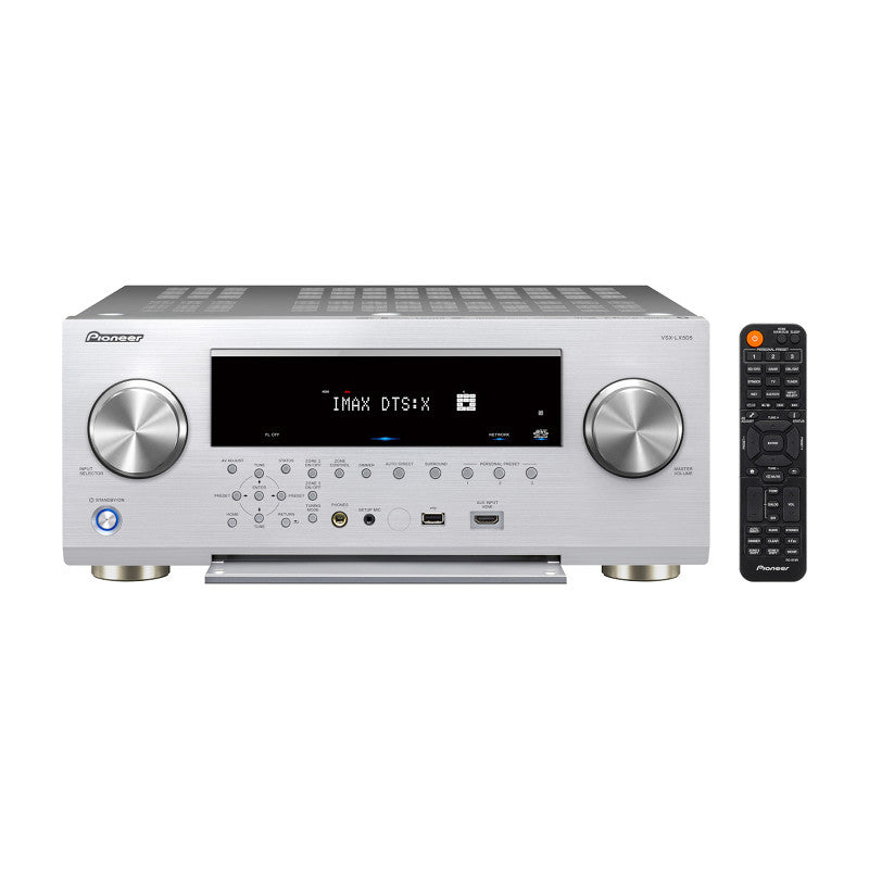 Pioneer VSX-LX505 9.2 csatornás házimozi rádióerősítő, ezüst - 2