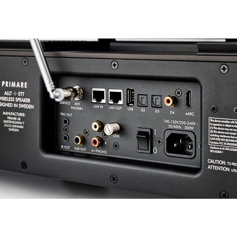 Primare Allt-i-Ett  All-in-One hangrendszer, fekete - 5