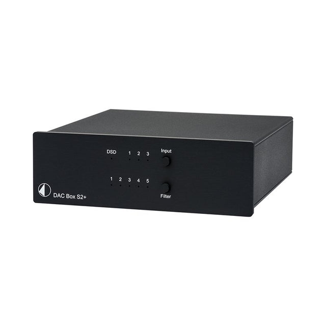 Pro-Ject DAC Box S2+ D/A konverter fekete színben