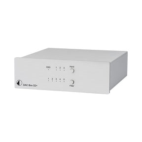 Pro-Ject DAC Box S2+ D/A konverter ezüst színben