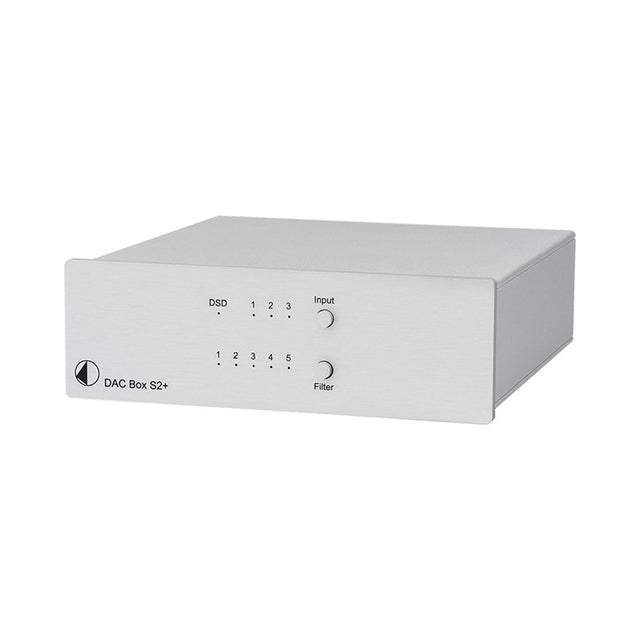 Pro-Ject DAC Box S2+ D/A konverter ezüst színben