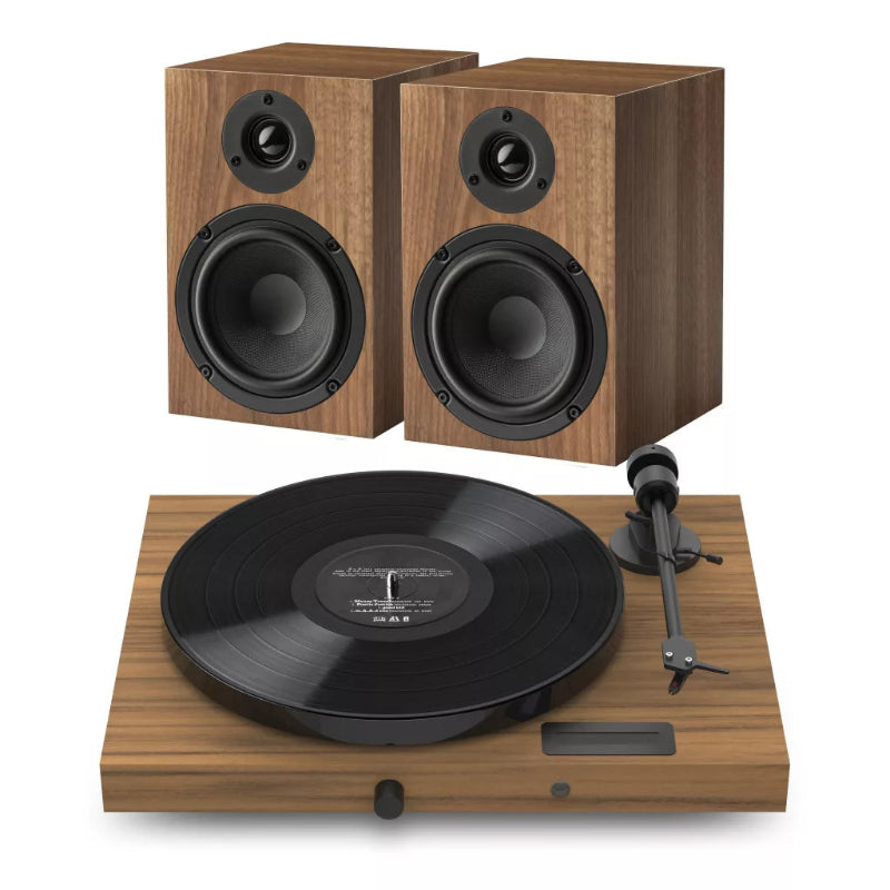 Pro-Ject Juke Box E1 HiFi Szett, dió