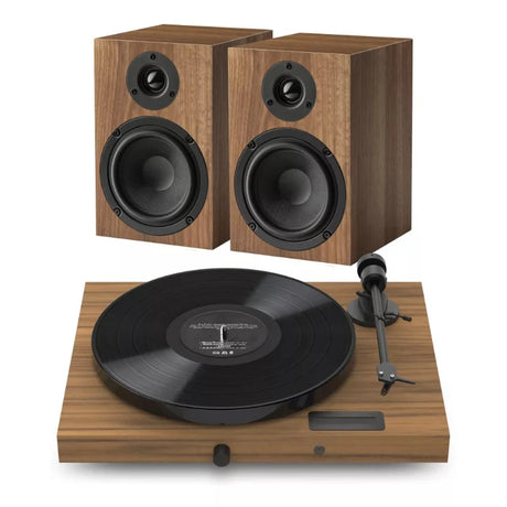Pro-Ject Juke Box E1 HiFi Szett, dió Dió