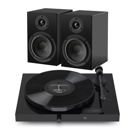 Pro-Ject Juke Box E1 HiFi Szett, lakk fekete Lakk Fekete