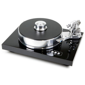 Pro-Ject Signature 10 analóg lemezjátszó fekete színben.