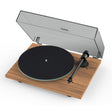 Pro-Ject T1 EVO Phono lemezjátszó phono előfokkal Ortofon OM10 hangszedővel, dió