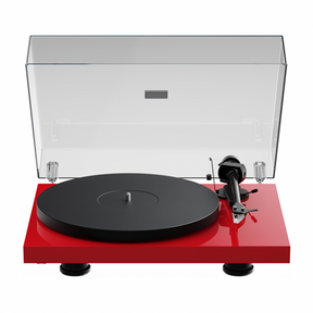Pro-Ject Debut EVO 2  audiofil lemezjátszó, lakk piros - 2
