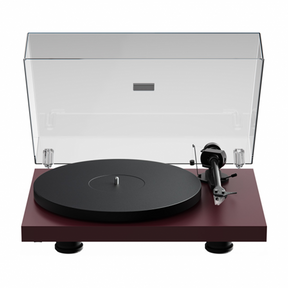 Pro-Ject Debut EVO 2  audiofil lemezjátszó, selyemfényű bor vörös - 2