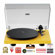 Pro-Ject Debut EVO 2  audiofil lemezjátszó, sárga