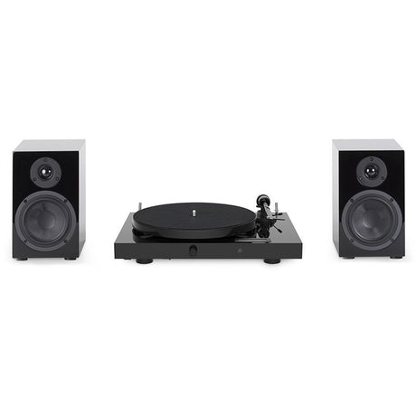 Pro-Ject Juke Box E1 HiFi Szett, lakk fekete