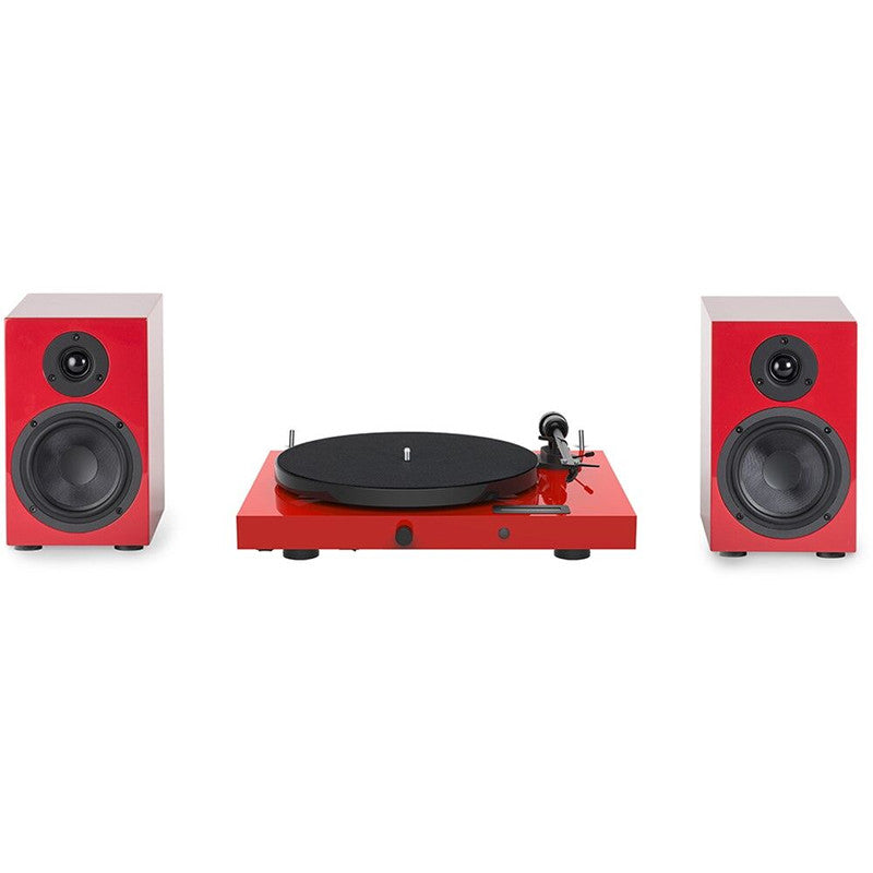 Pro-Ject Juke Box E1 HiFi Szett, vörös