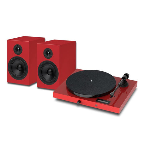 Pro-Ject Juke Box E1 HiFi Szett, vörös - 2