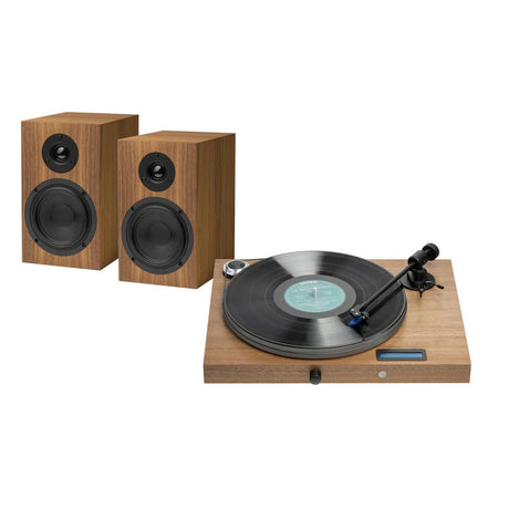 Pro-Ject Juke Box E1 HiFi Szett, dió