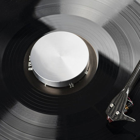 Pro-Ject Record Puck E lemezleszorító súly, ezüst színben - 2