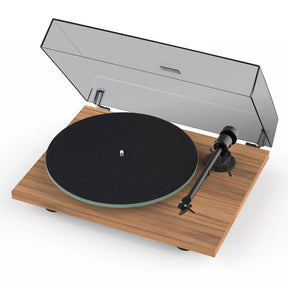 Pro-Ject T1 EVO BT  lemezjátszó Ortofon OM10 hangszedővel, dió