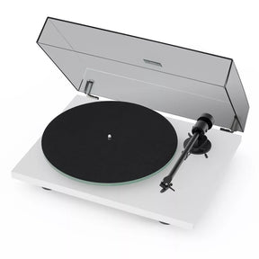 Pro-Ject T1 EVO BT  lemezjátszó Ortofon OM10 hangszedővel, fehér