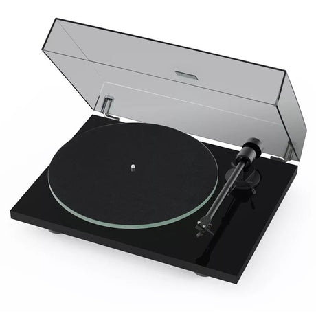 Pro-Ject T1 EVO BT  lemezjátszó Ortofon OM10 hangszedővel, fekete