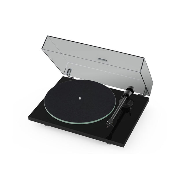 Pro-Ject T1 EVO Phono lemezjátszó phono előfokkal Ortofon OM10 hangszedővel, fekete