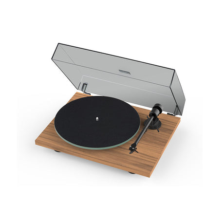 Pro-Ject T1 EVO Phono lemezjátszó phono előfokkal Ortofon OM10 hangszedővel, dió