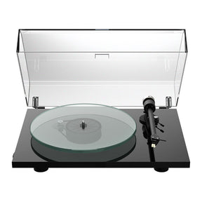 Pro-Ject T2 Super Phono lemezjátszó audiofil phono erősítővel és Sumiko Rainier hangszedővel, fekete