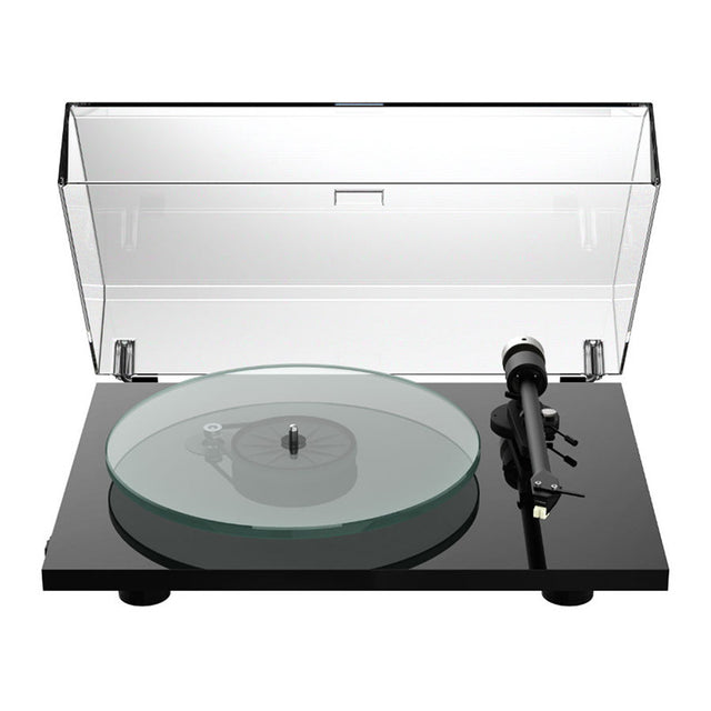 Pro-Ject T2 Super Phono lemezjátszó audiofil phono erősítővel és Sumiko Rainier hangszedővel, fekete