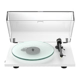 Pro-Ject T2 Super Phono lemezjátszó audiofil phono erősítővel és Sumiko Rainier hangszedővel, fehér