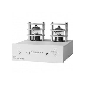 Pro-Ject Tube Box S2 phono előerősítő, ezüst színben
