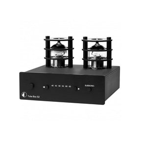 Pro-Ject Tube Box S2 phono előerősítő, fekete színben